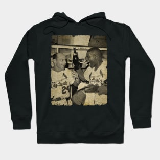 Dick Groat and Bob Gibson - 1964 WS Hoodie